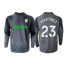 Aston Villa Emiliano Martinez #23 Keeper Hjemmedrakt 2025-26 Langermet Aston Villa Emiliano Martinez #23 Keeper Hjemmedrakt 2025-26 Langermet
